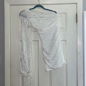 Lucy in The Sky one shoulder dress